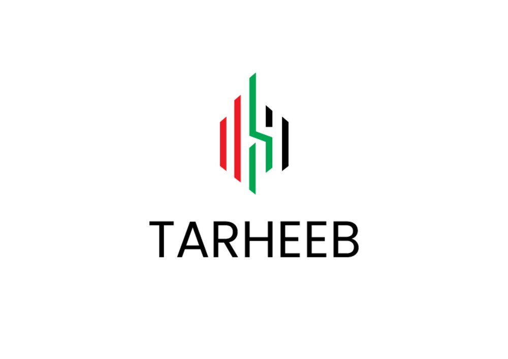 Tarheeb primary logo, Latin wordmark
